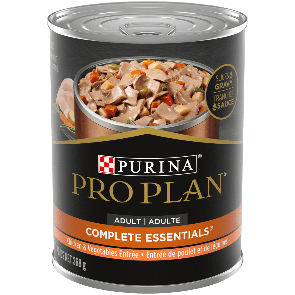 ProPlan Conserve pour chien Entrée de Poulet et de Légumes Tranches en Sauce 368g