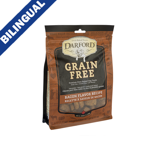 Darford® Friandises pour chiens sans grains, recette de bacon 340 g