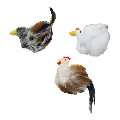 Spot® Jouet pour chat "Birds of a Feather" assorti de 6