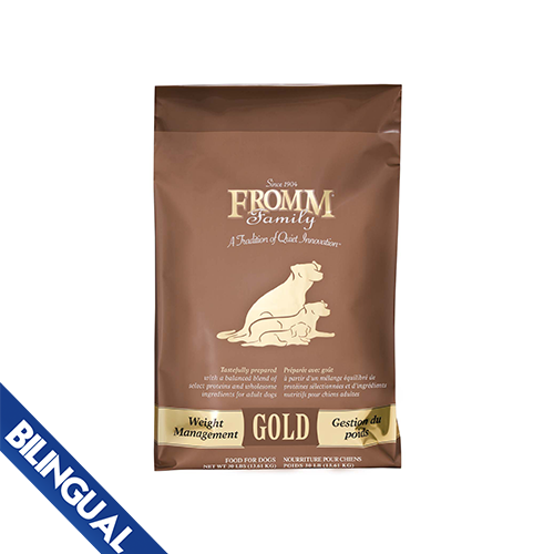 Fromm Gold Chien Gestion De Poids 13.6G