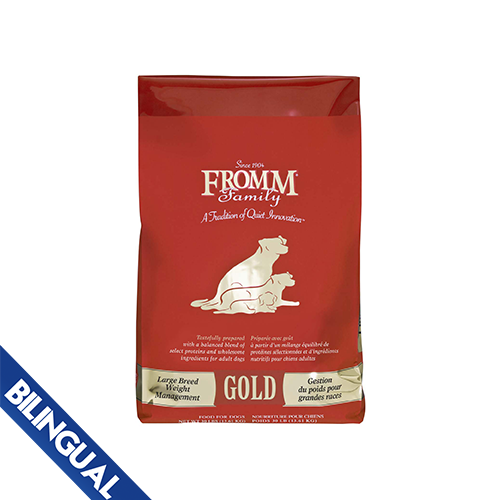 Fromm Gold Chien Gestion De Poids Grande Race 13.6Kg