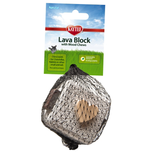 Kaytee® Jouets naturels, jouet à mâcher bloc en pierre ponce