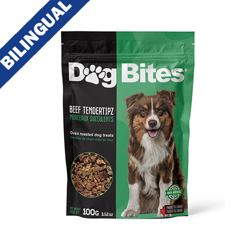 Dog Bites® Friandises pour Chien Tendertipz au Bœuf Lyophilisé 100 g