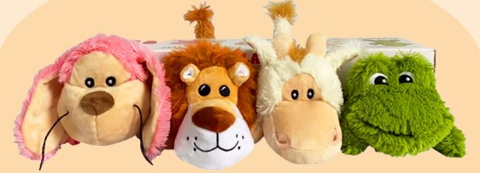 Kong Play pack Cozie 4/Pack Medium