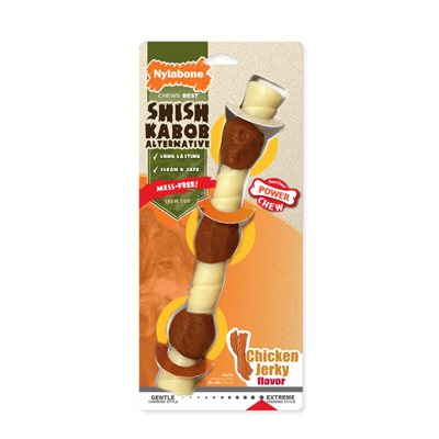 Nylabone Os Durable Substitut aux Animaux Shish Kebab Souper