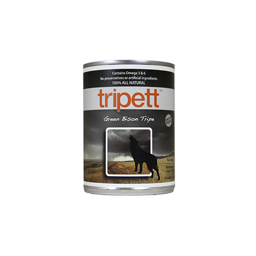 Petkind® Tripett® – Tripe Verte de Bison | Nourriture Humide pour Chien – 13,2 oz (375 g)
