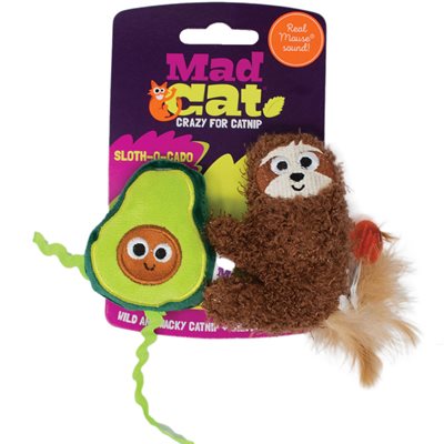 Petmate MAD CAT « Sloth-A-Cado » Paresseux