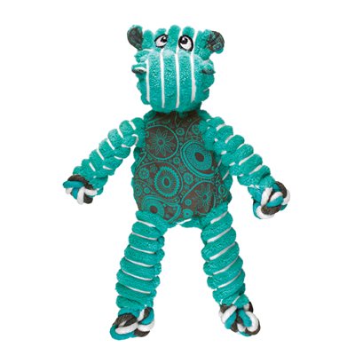 KONG « Floppy Knots » Hippopotame Petit / Moyen