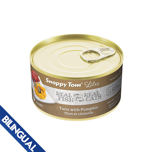 Snappy Tom® Lites nourriture humide pour chat Thon avec Citrouille 85g