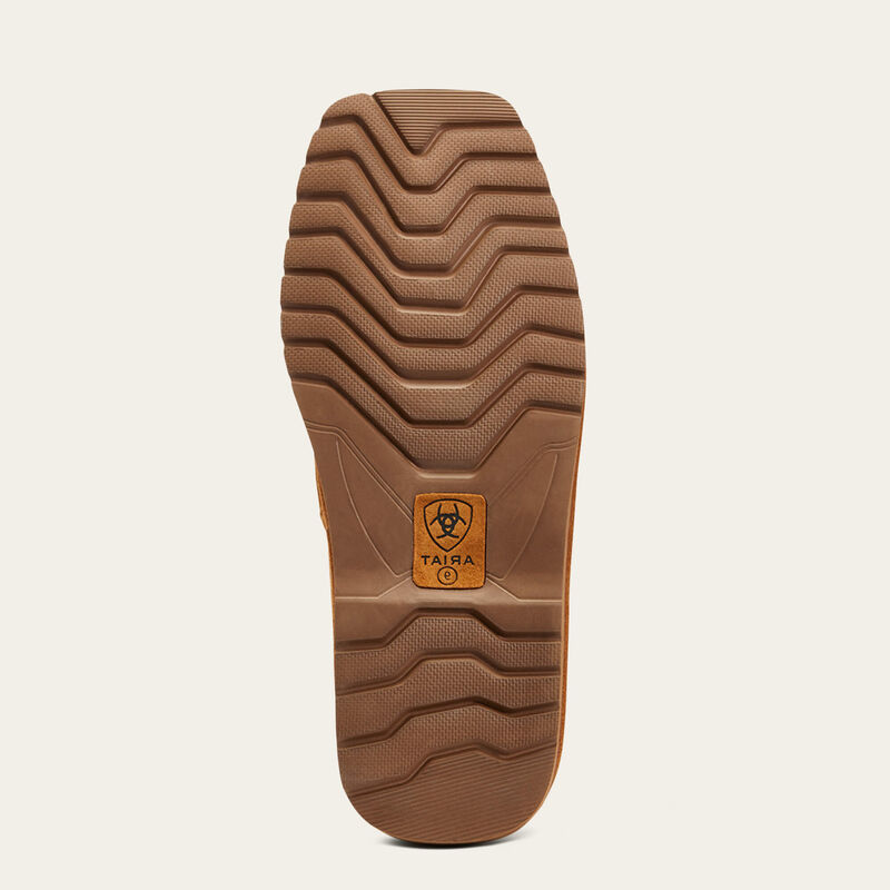 Pantoufles Ariat Lasso en daim pour homme - Châtaigne