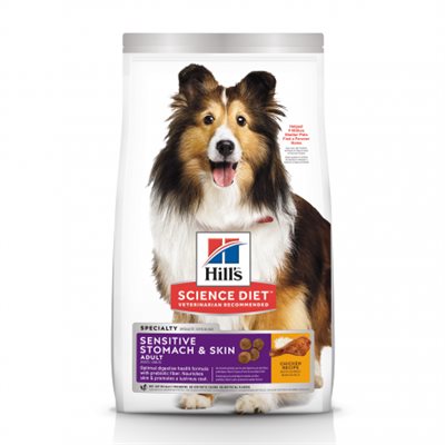 Hill's Science Diet Estomac & Peau Sensible Chien Poulet 4 LB
