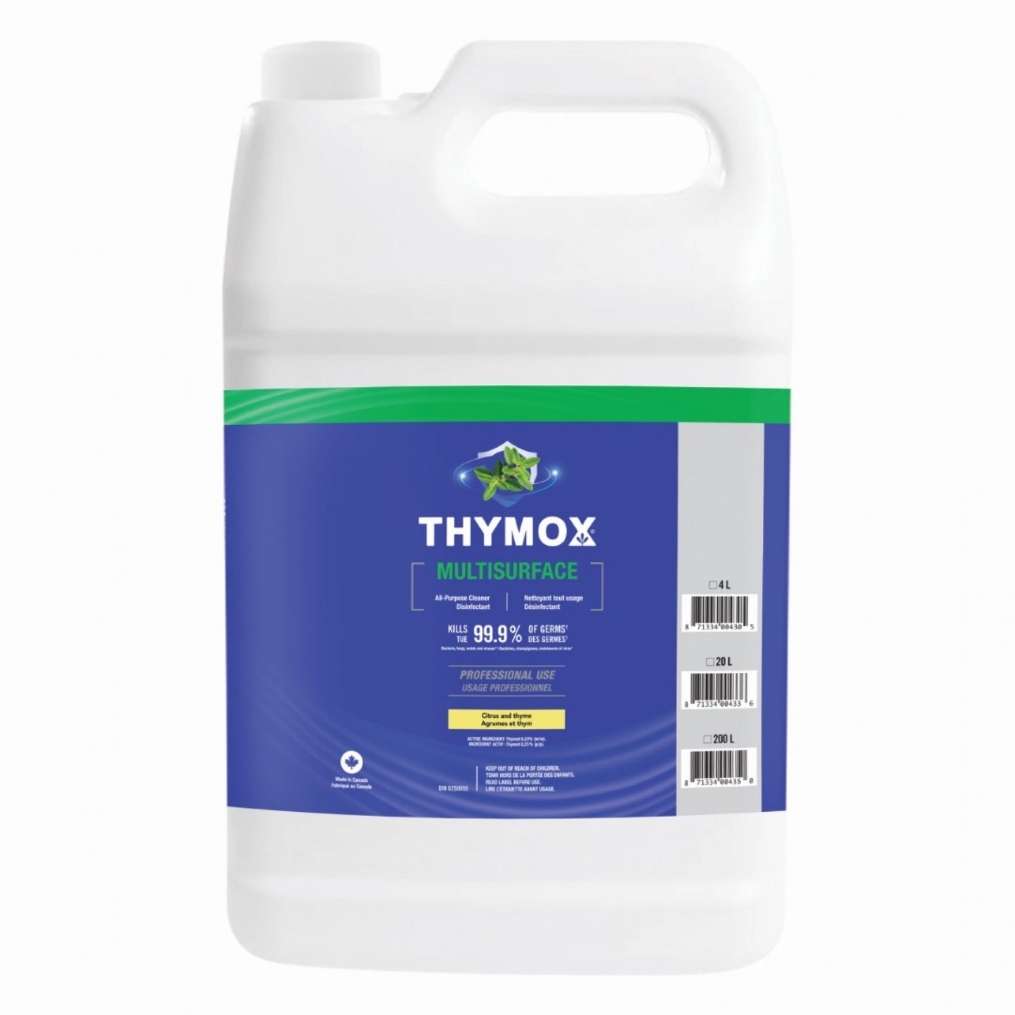 THYMOX Multi-surfaces, désinfectant naturel pour ferme et écurie
