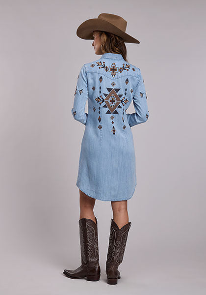 Robe en denim pour femme Stetson
