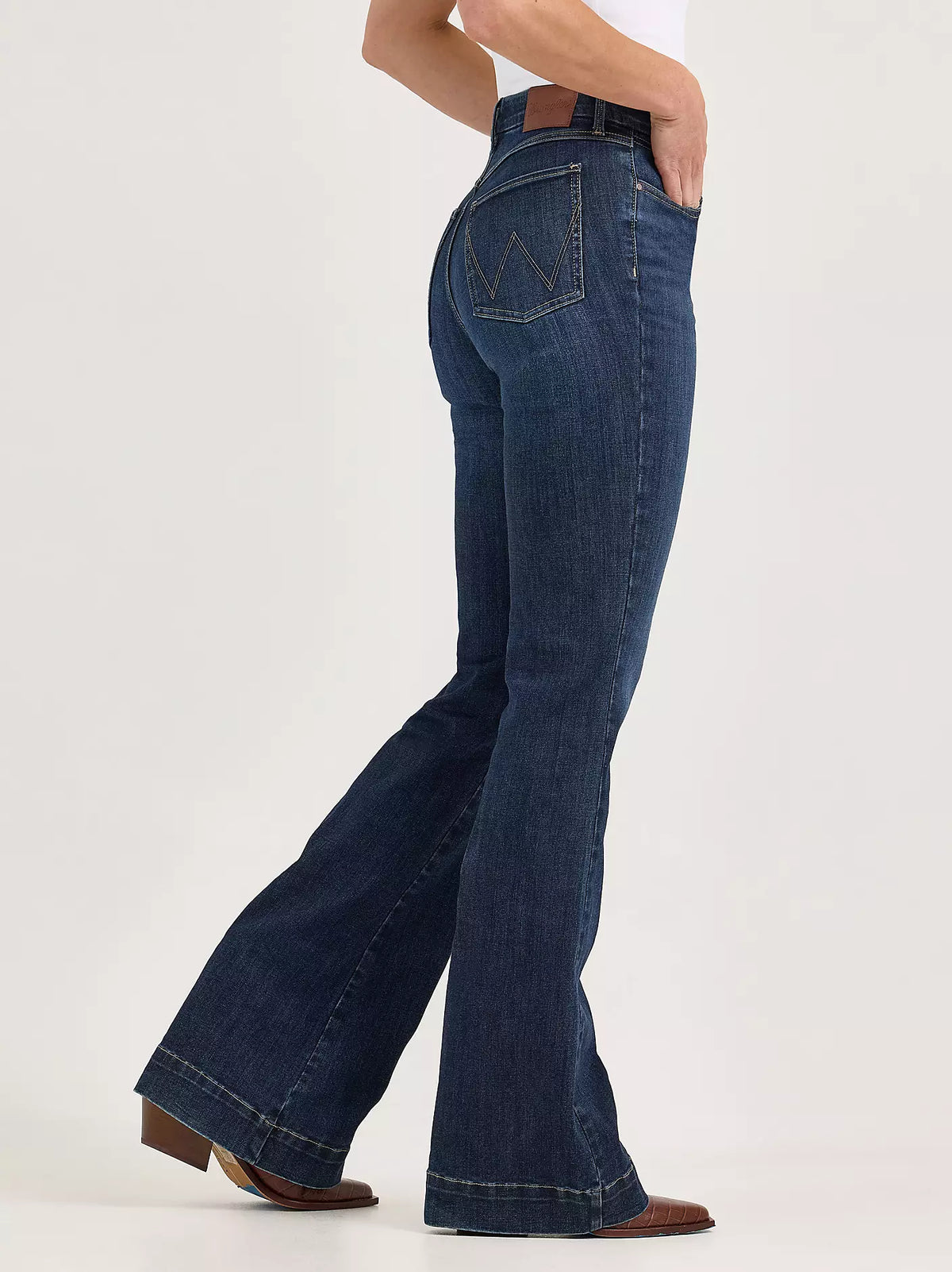 Wrangler BESPOKE Jeans pantalons taille haute pour femmes