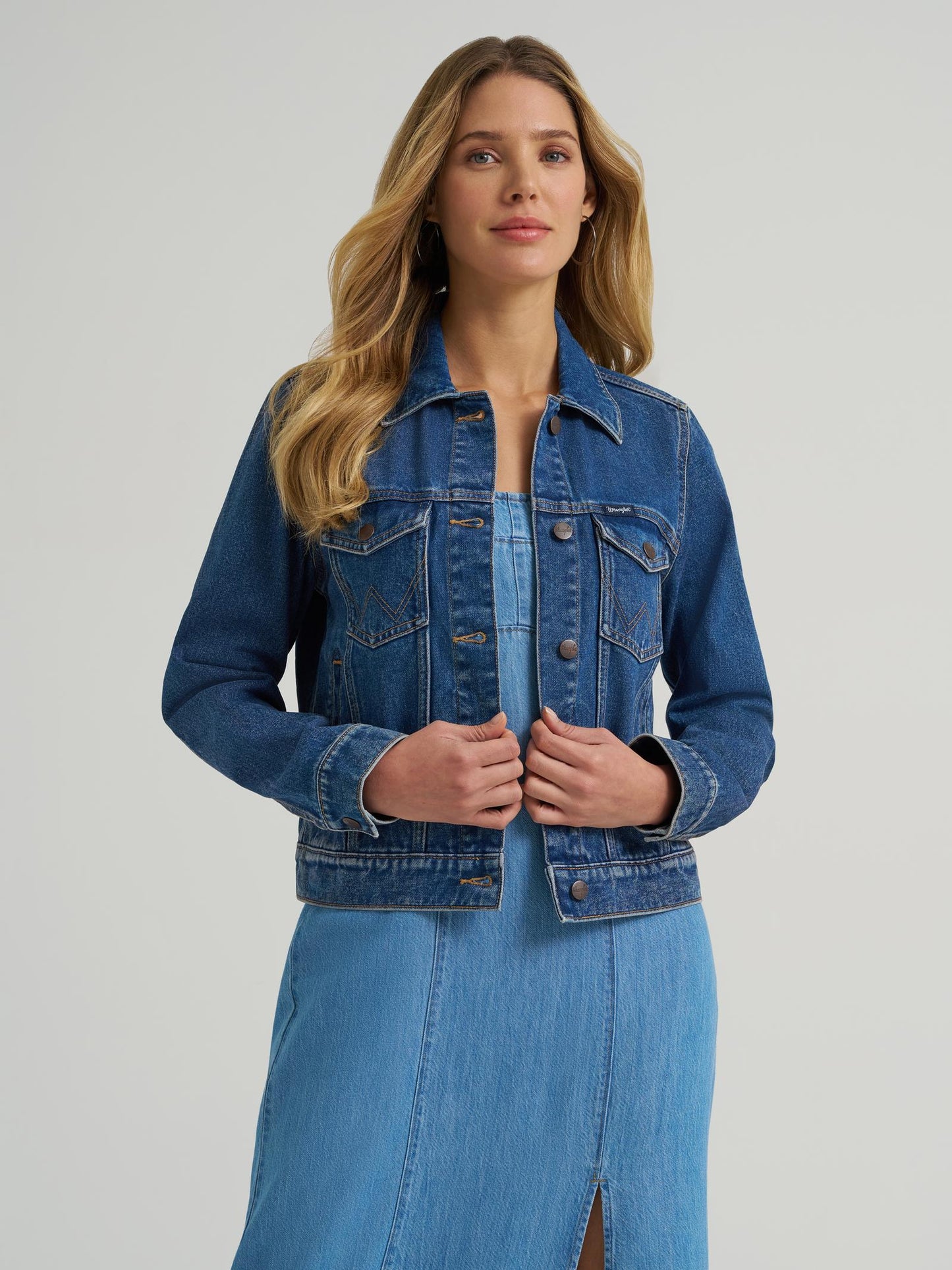Veste Wrangler® en jean - Denim foncé