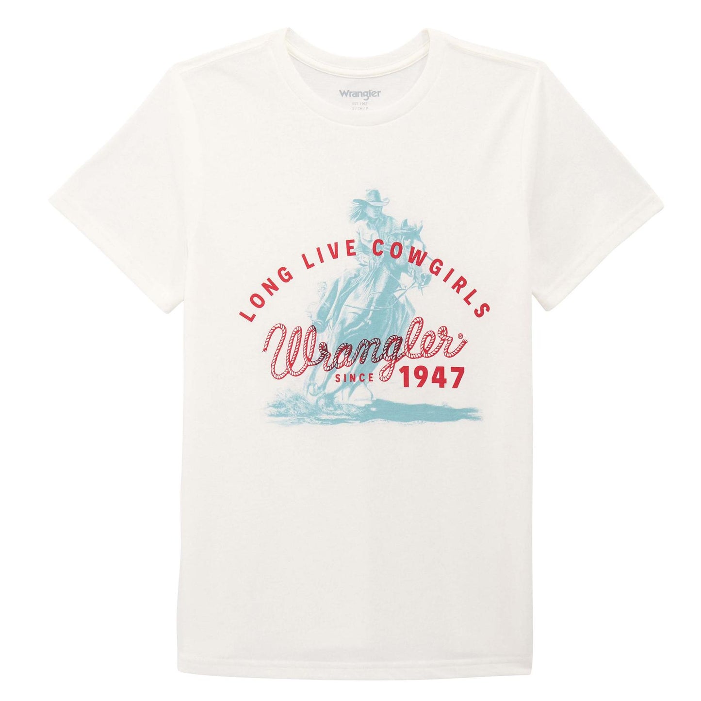 Wrangler T-shirt à manches courtes – Bright White Heather