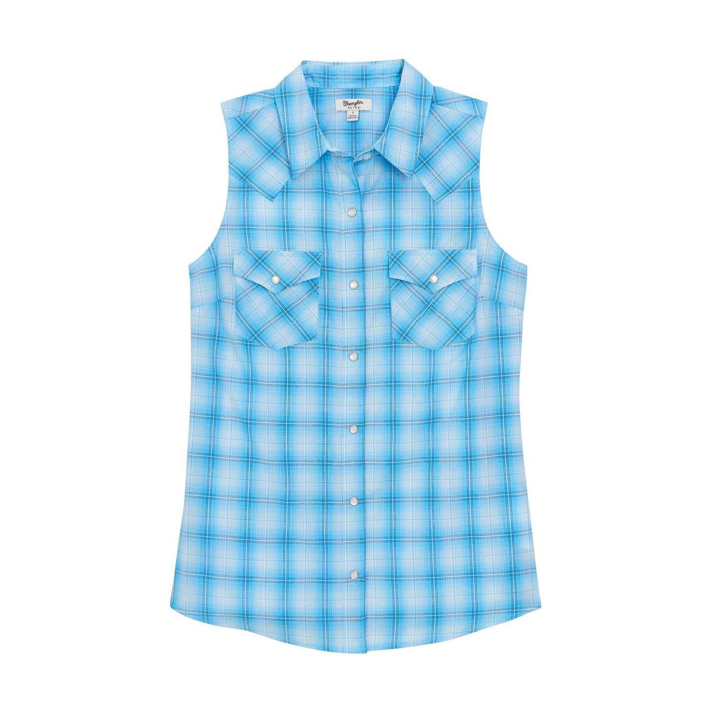 Wrangler Chemise Retro® Essential pour homme – à pressions – bleu