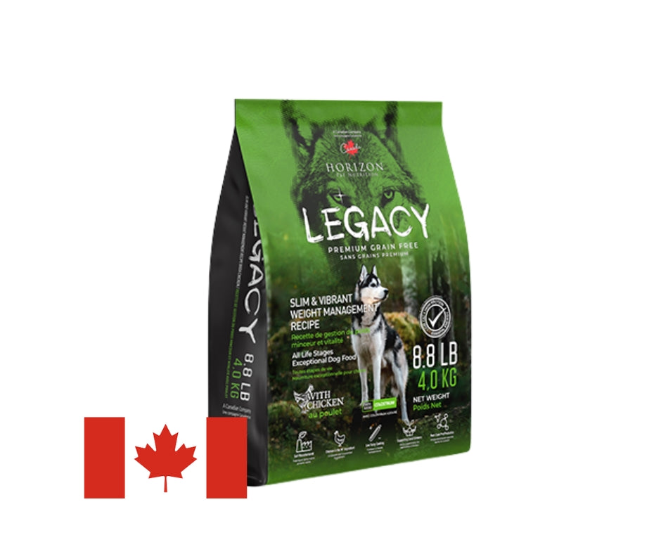 Horizon Pet Nutrition Legacy Gestion Du Poids Minceur Et Vitalité 4 Kg