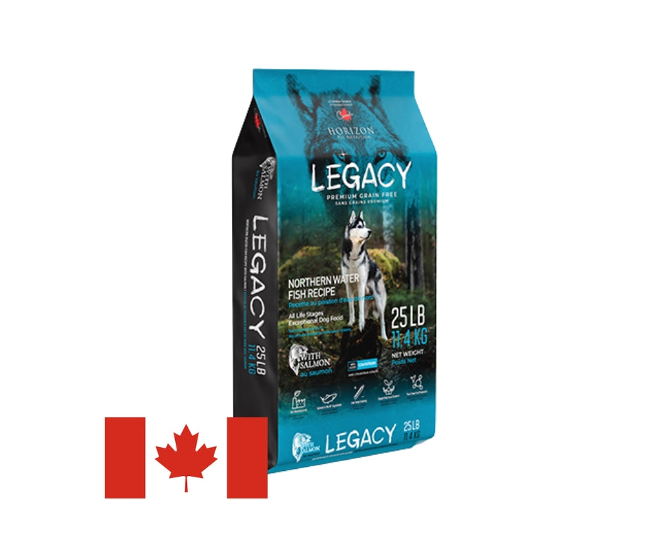Horizon Pet Nutrition Legacy Formule au Poisson d'eau du nord 11.4Kg