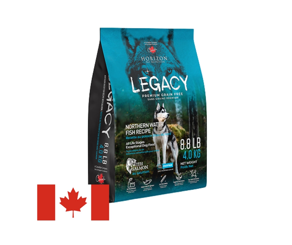 Horizon Pet Nutrition Legacy Recette au poisson d'eau du nord 4Kg