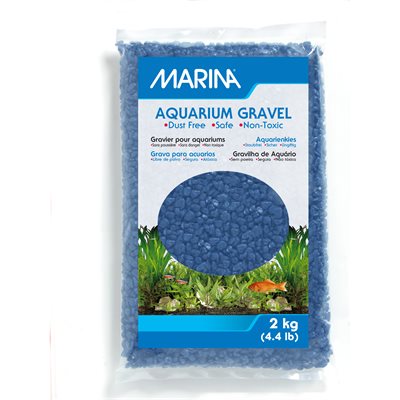 Gravier Décoratif Marina, Bleu, 2 Kg