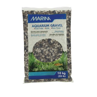 Marina Gravier décoratif, tons de gris, 10 kg (22 lb)