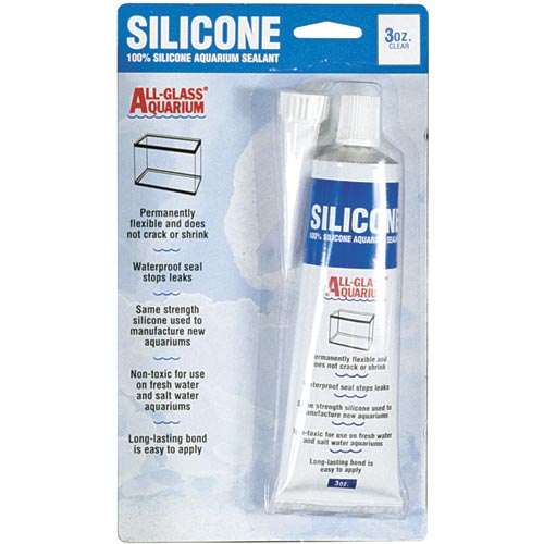 Aqueon Scellant en silicone pour aquarium – Transparent – 85 g