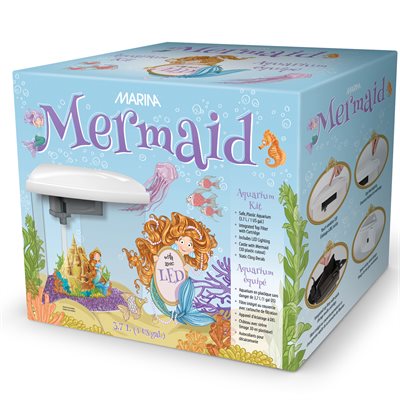 Marina Aquarium Équipé Mermaid 3.78L