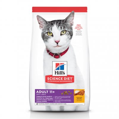 Hill's Science Diet Sénior 11+ Chat Poulet 3.5 LB