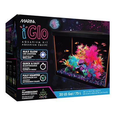 Aquarium Équipé Marina Iglo, 75 L (20 Gal Us)