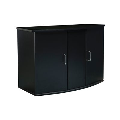 Fl Bow Front Aq.Stand,91.4X41.3X66Cm,Blk