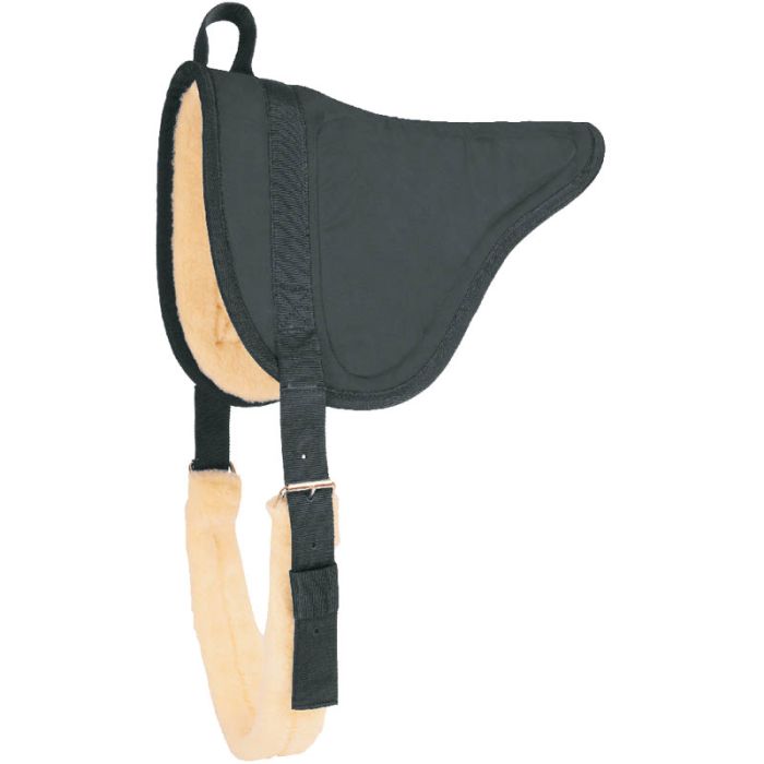 Couvre-dos Sans Arçon en Microsuède – Avec Sangle Ajustable Doublée de Polaire