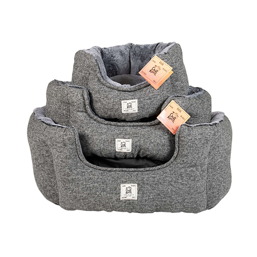 Dog Gone Smart™ Chill Kuzzi Lit Rond pour Chiens Gris Charbon