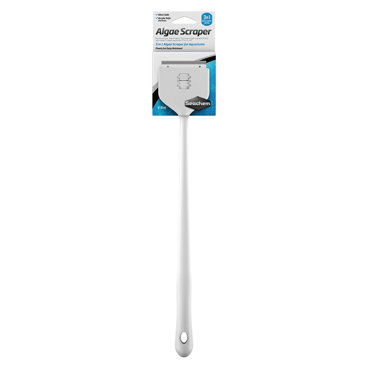 Seachem Grattoir à algues 3-en-1 – 18''