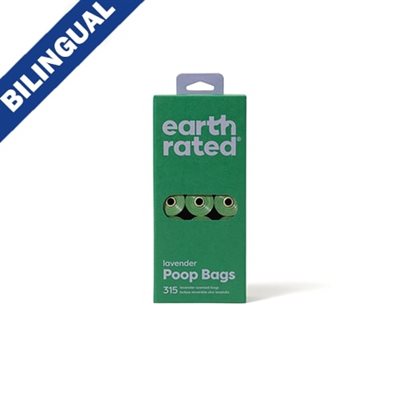 Earth Rated Sac a déjection 315 Sacs