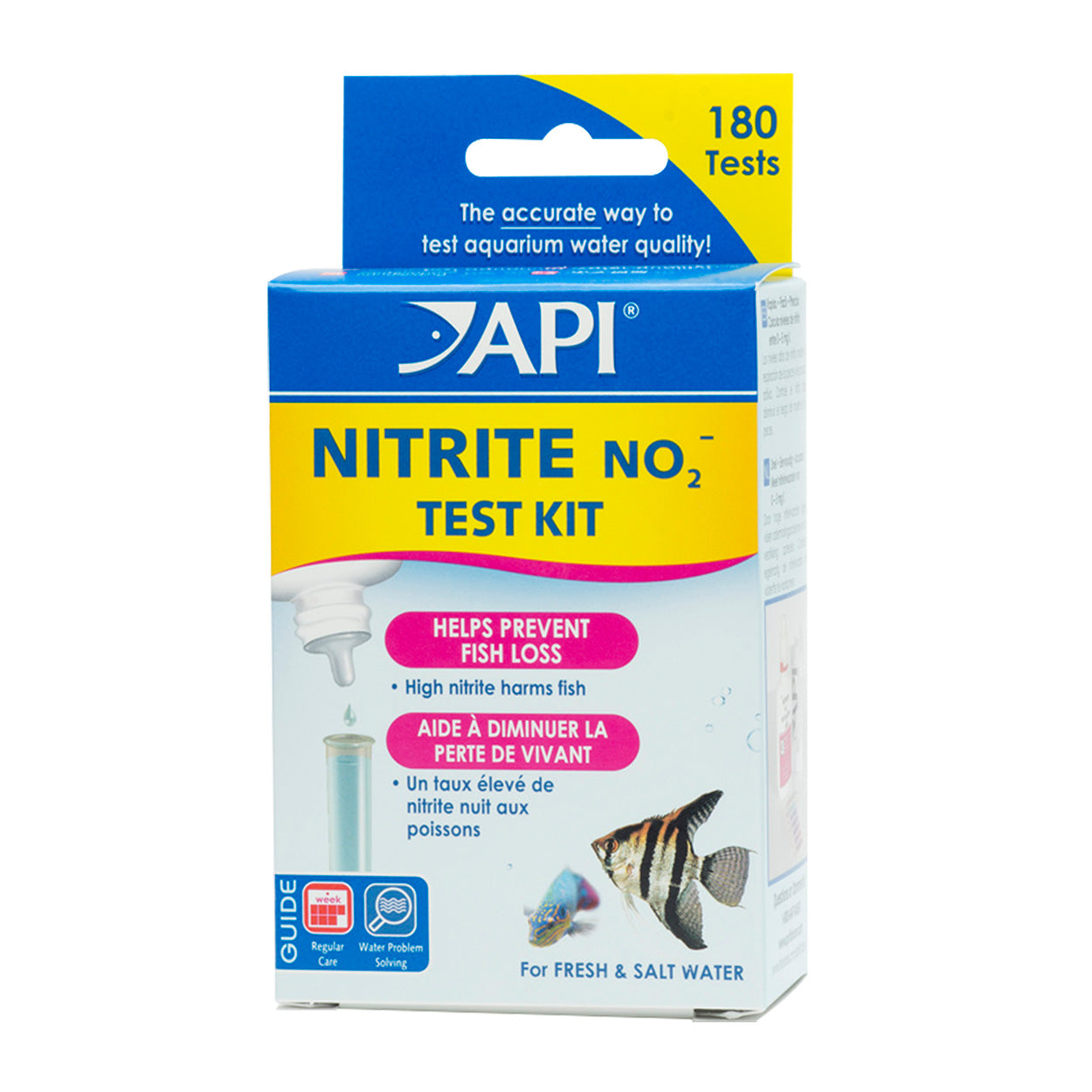 API Kit de test de nitrites - Eau douce/Eau salée