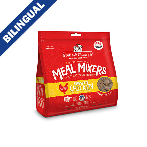 Stella & Chewy's® Chewy's Chicken Recipe Freeze-Dried Raw Meal Mixers for Dogs 3.5oz