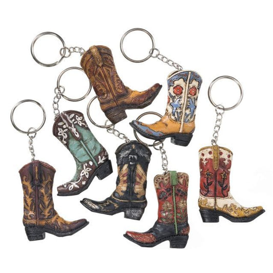 Porte-clef bottes de cowboy