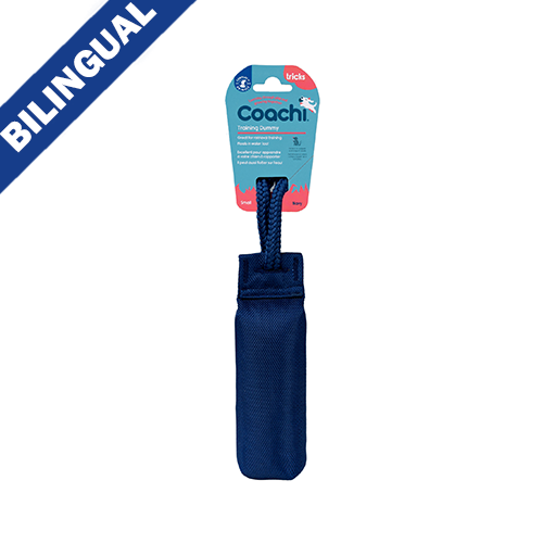 Company of Animals® Coachi® Dummy d’Entraînement Bleu Marine Petite Taille pour Chiens