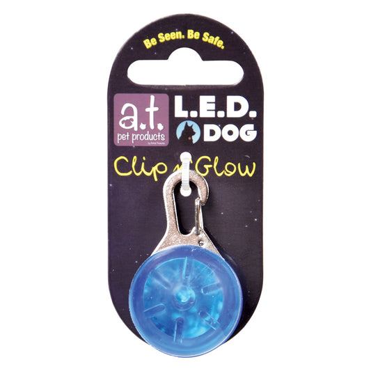 Animal Treasures Médaillon lumineux LED Clip n' Glow