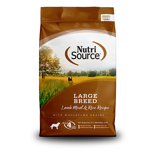 Nutrisource Chien Grande Race Agneau Et Riz 26Lbs
