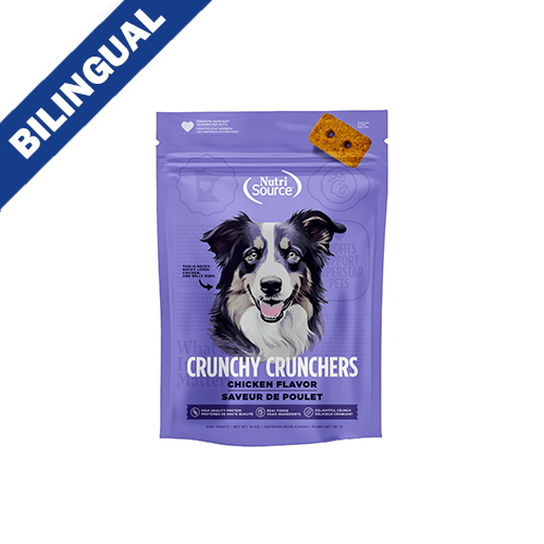 NutriSource® Crunchy Cruncher, saveur de poulet, pour chiens 14oz