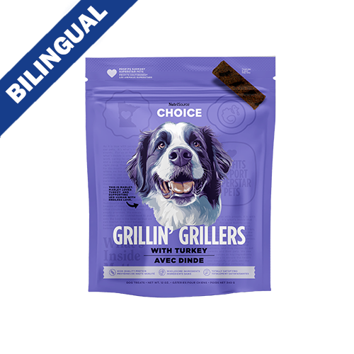 NutriSource® Choice Grillin' Grillers avec dinde, pour chiens 12oz