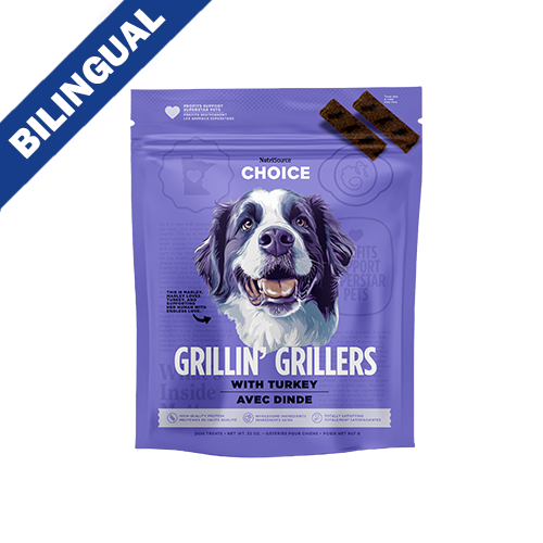NutriSource® Choice Grillin' Grillers avec dinde, pour chiens 32oz