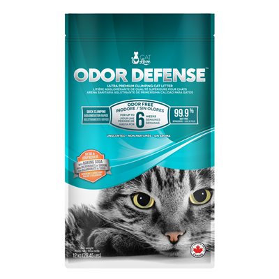 Litière Agglomérante Odor Defense Cat Love 12Kg