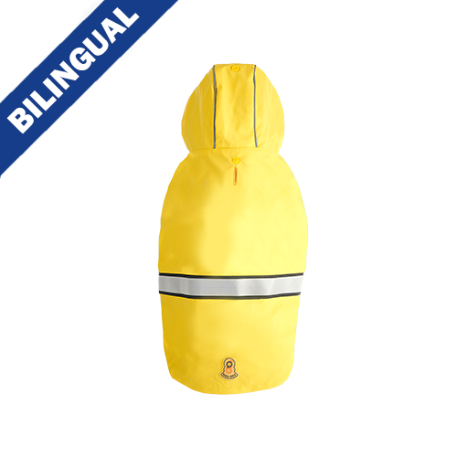 Goo-eez® Imperméable réfléchissant à capuche, jaune