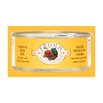 Fromm Conserve Chat Dinde Et Canard 5.5Oz