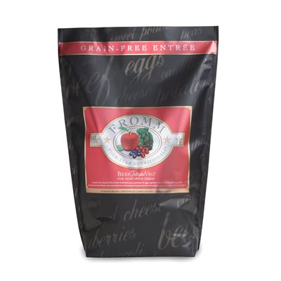 Fromm Four Star Chien Sans Grain Boeuf Fritata 1.8Kg