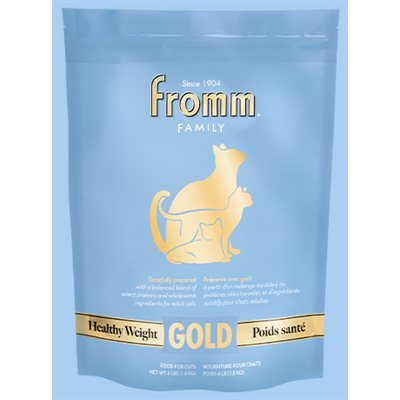 Fromm Gold Chat Poids-Santé 4.54Kg