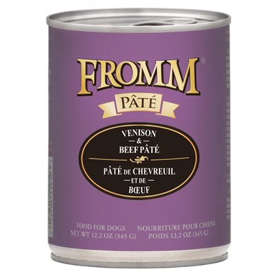 FROMM PÂTÉ CHIEN CHEVREUIL & BOEUF 12.2oz